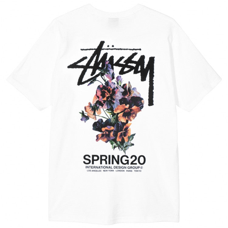 STUSSY SPRING 20 BOUQUET TEE