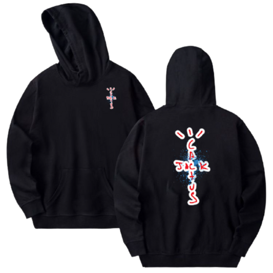 Cactus Jack Colored Logo Hoodie