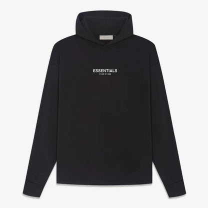 FOG FEAR OF GOD ESSENTIALS retro casual sweatshirt 22 multi-line hemless hoodie