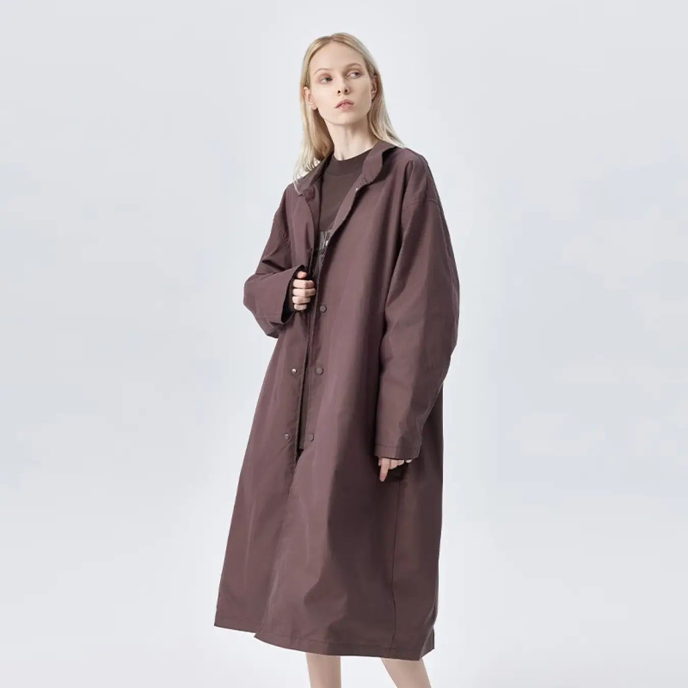 FOG FEAR OF GOD 23 double line retro casual windbreaker ESSENTIALS long coat