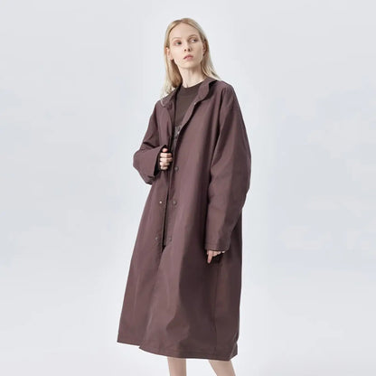 FOG FEAR OF GOD 23 double line retro casual windbreaker ESSENTIALS long coat