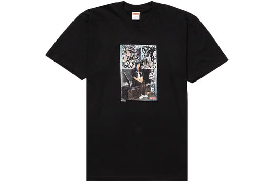 Supreme Lady Pink Tee Black