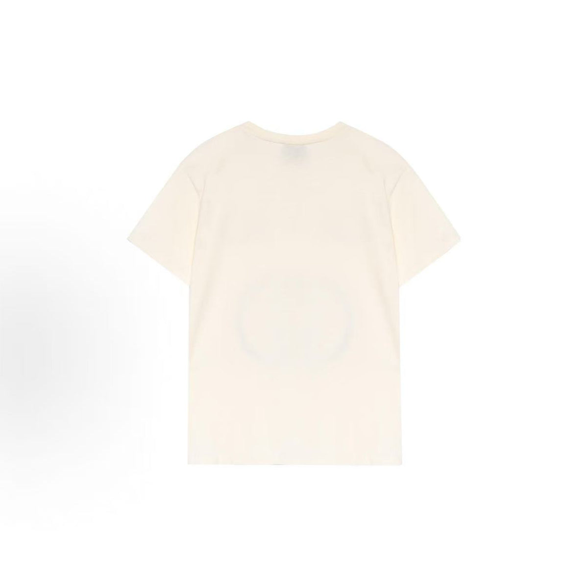 GUCCI: Interlocking G oversized short-sleeved T-shirt for men, in white.