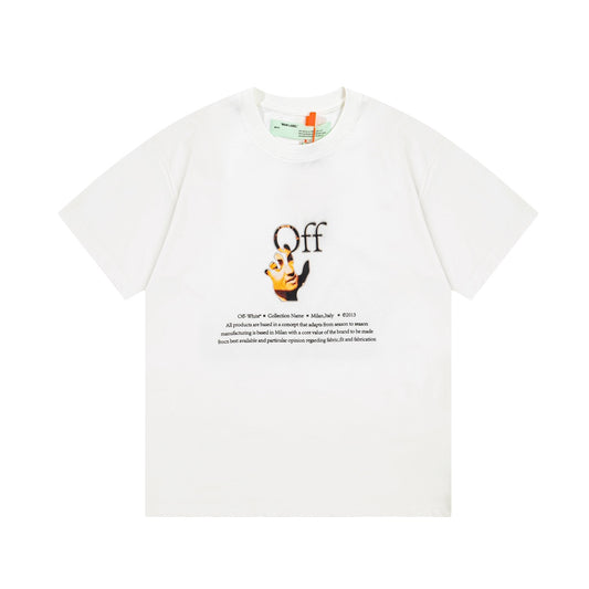 Off-White Caravaggio Hands Off Logo T-Shirt