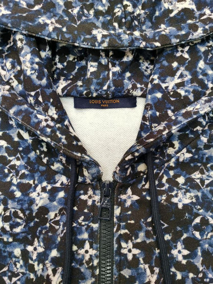 LOUIS VUITTON MONOGRAM ZIP THROUGH COTTON HOODIE – LVH057