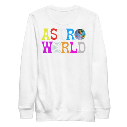 Look Mom I Can Fly Astroworld Fleece Sweatshirt