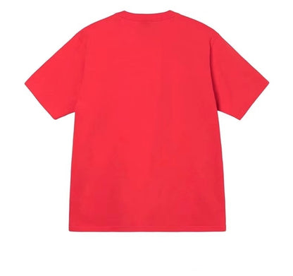 STUSSY MOTEL TEE RED