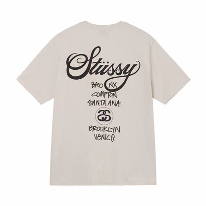 STUSSY WORLD TOUR CREW TEE