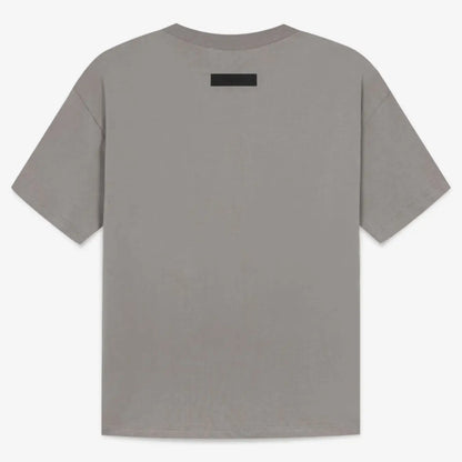 FOG FEAR OF GOD 22 ESSENTIALS double line single row flocking loose T-shirt Desert gray