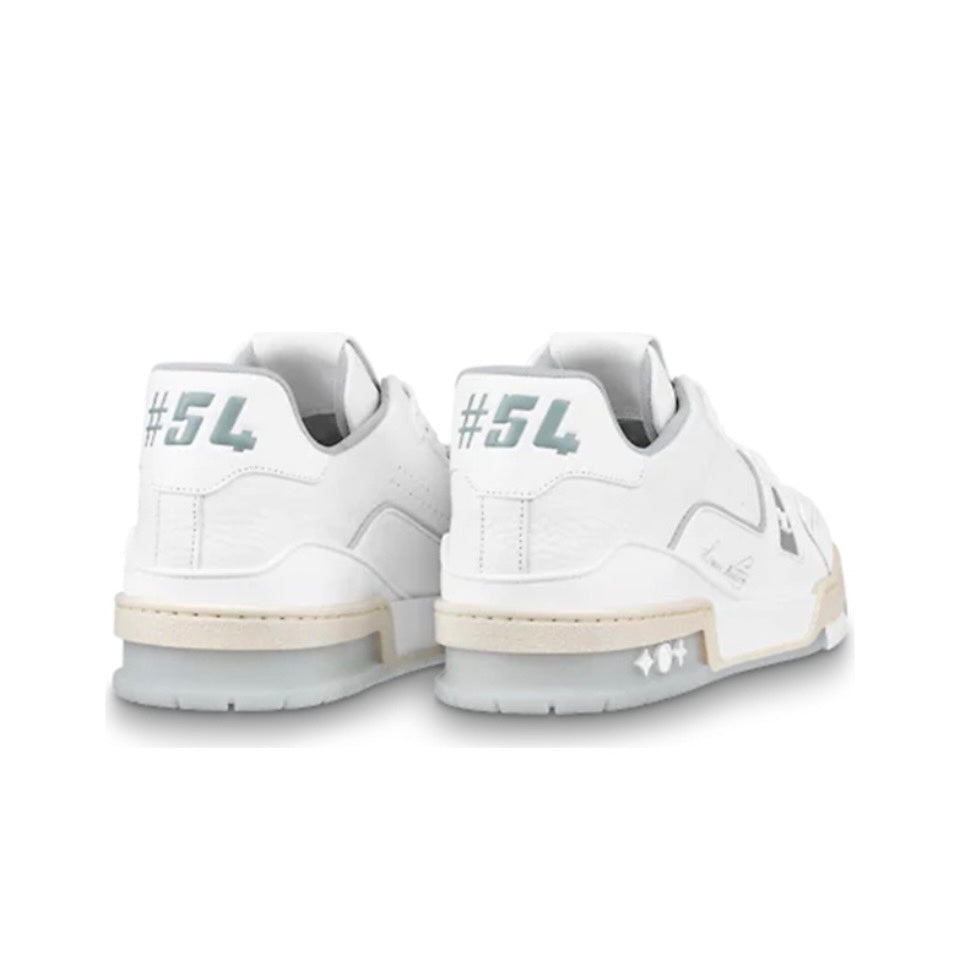 LOUIS VUITTON TRAINER SNEAKERS IN WHITE  LSVT094