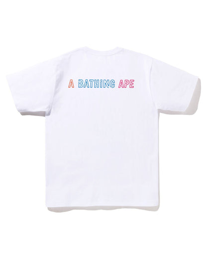 A Bathing Ape Halloween Neon Mexican Skull Tee