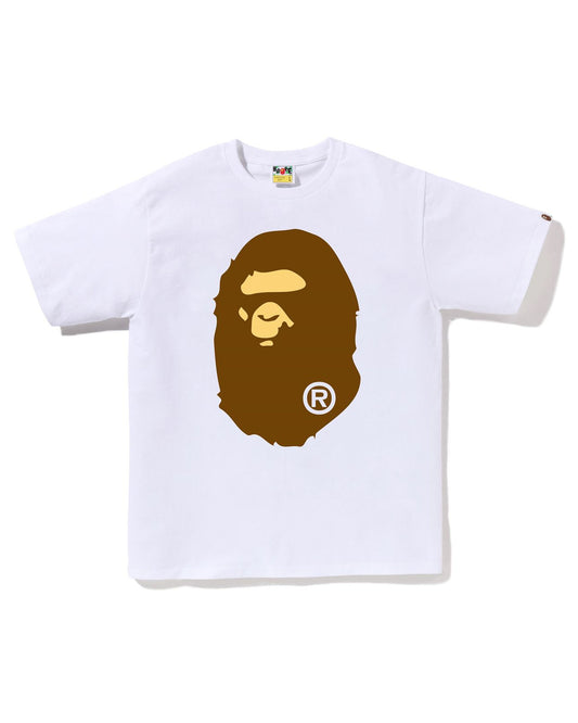 A Bathing Ape Big Ape Head Tee In White