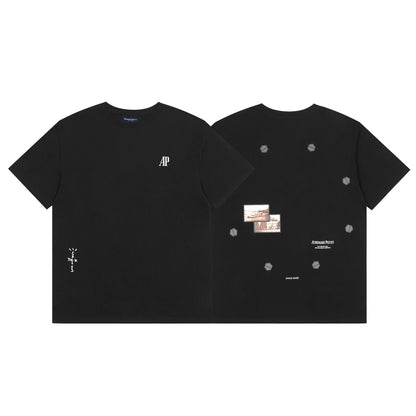Travis Scott Audemars Piguet Print Tshirt Black