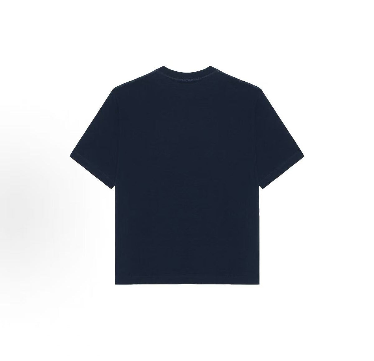 GUCCI Gucci Lido Logo Letterprint Round-neck Short-sleeved T-shirt Extra Large Size Men's Style Navy Blue