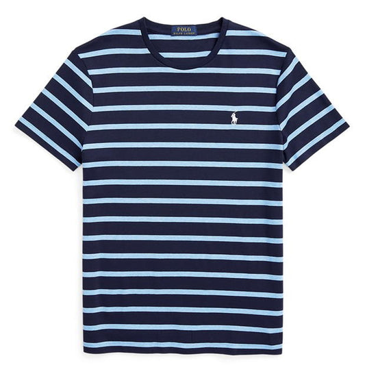 Ralph Lauren Thin Stripe Tee Navy/Royal