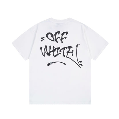 Off-White Off Graffiti Logo Short Sleeve T-Shirt