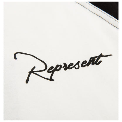 REPRESENT BLACK/BEIGE TEE