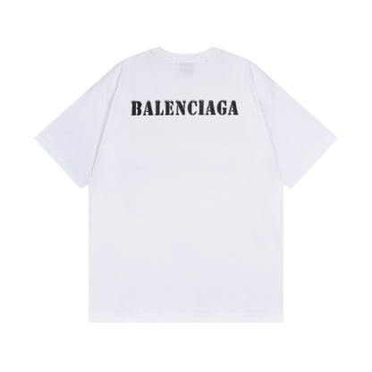 Balenciga logo tee BL233315 white