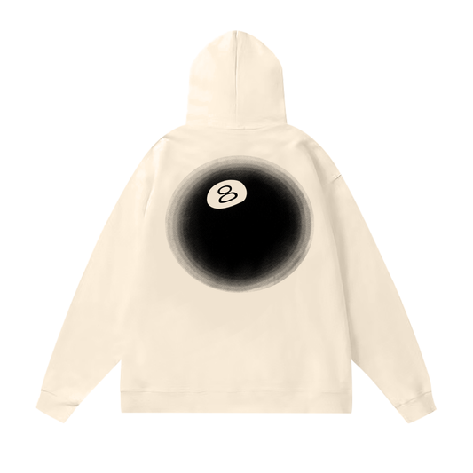 STUSSY 8 BALL HOODIE BEIGE