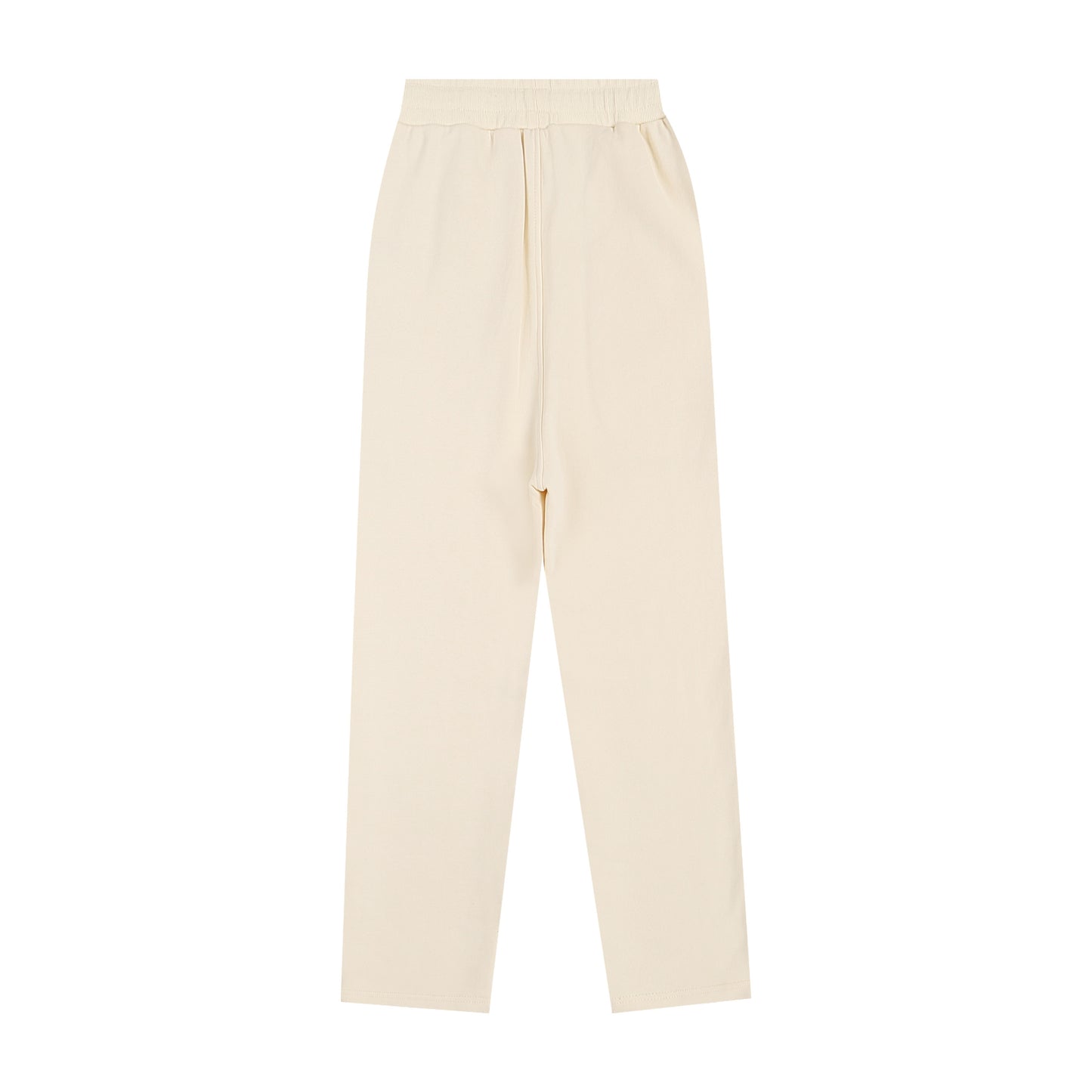 AMI Solid Color Trousers Cream
