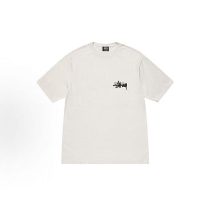 Stussy FW23 OLD PHONE TEE - PIGMENT DYE - Round-neck short-sleeved T-shirt. The same style for both men and women.