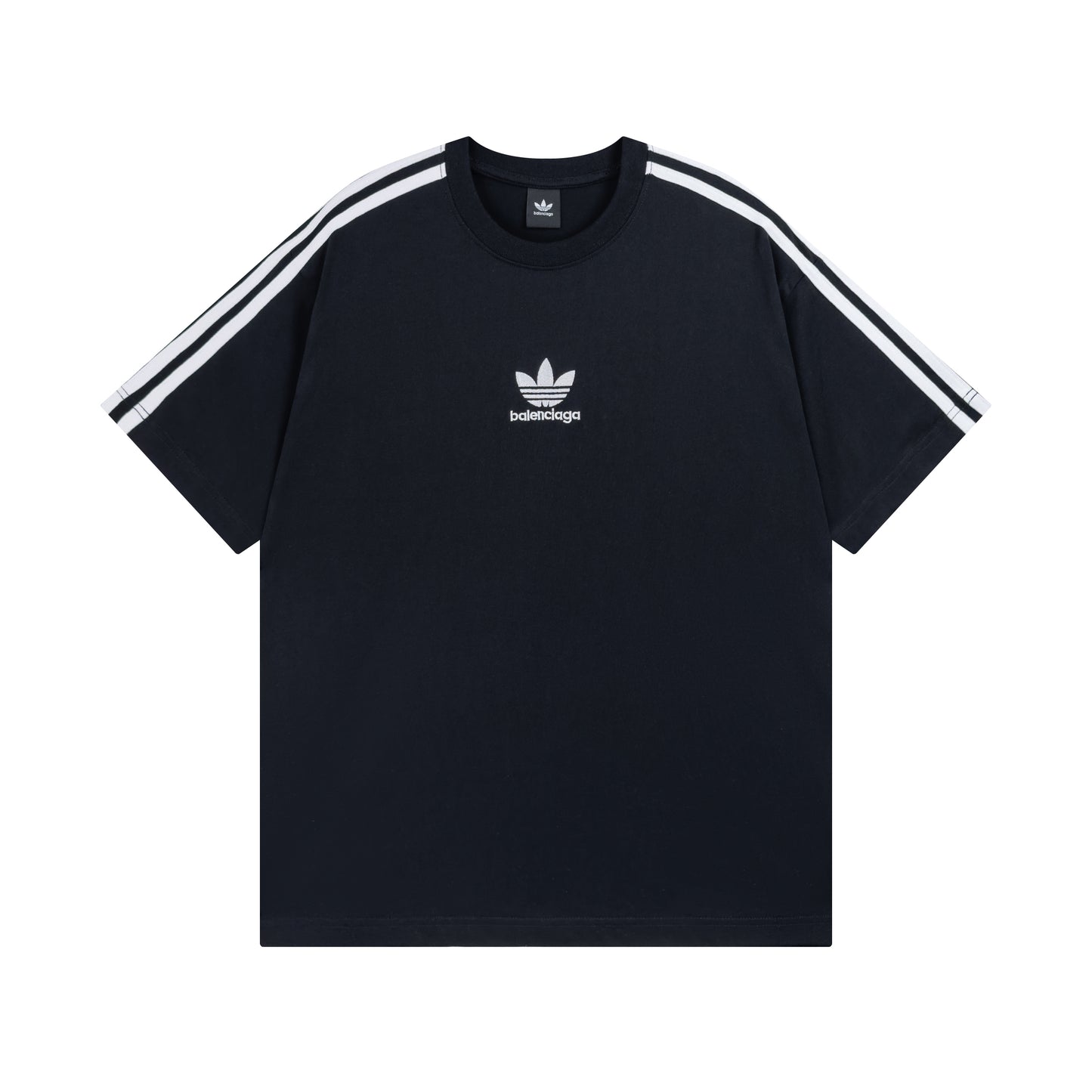 Balenciga jointly  Adidas logo tee BL223018 black