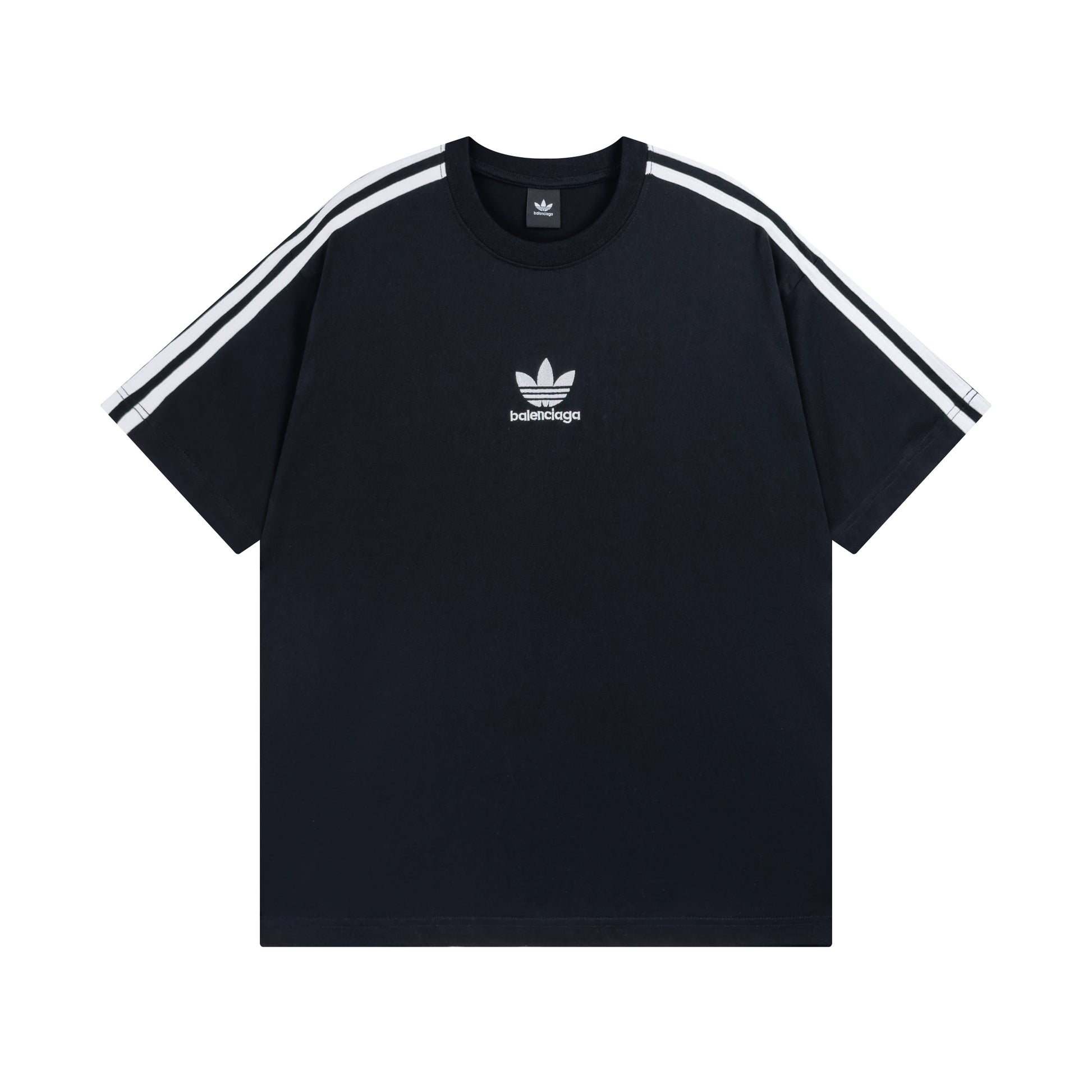 Balenciga jointly  Adidas logo tee BL223018 black