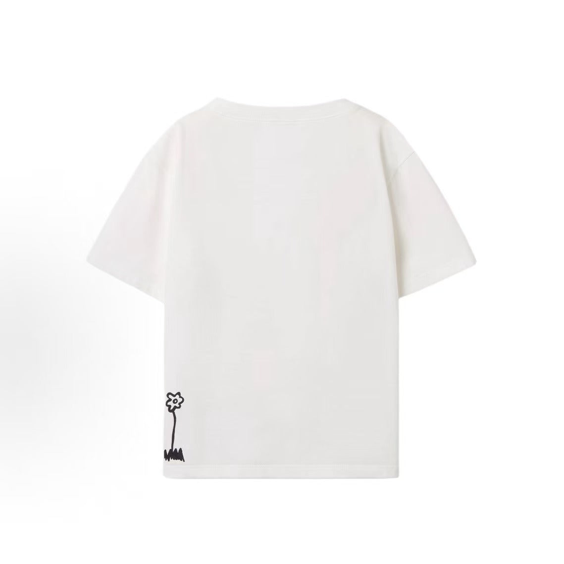 GUCCI T-shirt, Spring 2026 Early Spring Vacation Collection, Cotton knitted print, drop shoulder design, for children
