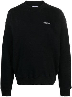 OFF-WHITE Black  Lunar Arrow  sweatshirt