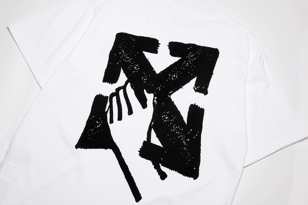 Off-White Hand Arrow Logo Print T-Shirt