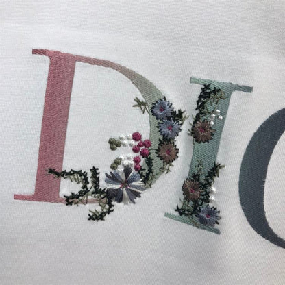DIOR FLOWER LOGO T-SHIRT – DOT005