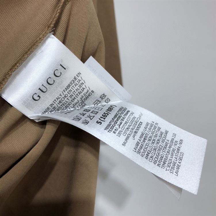 THE NORTH FACE X GUCCI T-SHIRT IN CAMEL – GGS011