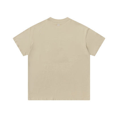AMI Paris Logo Tee Brown