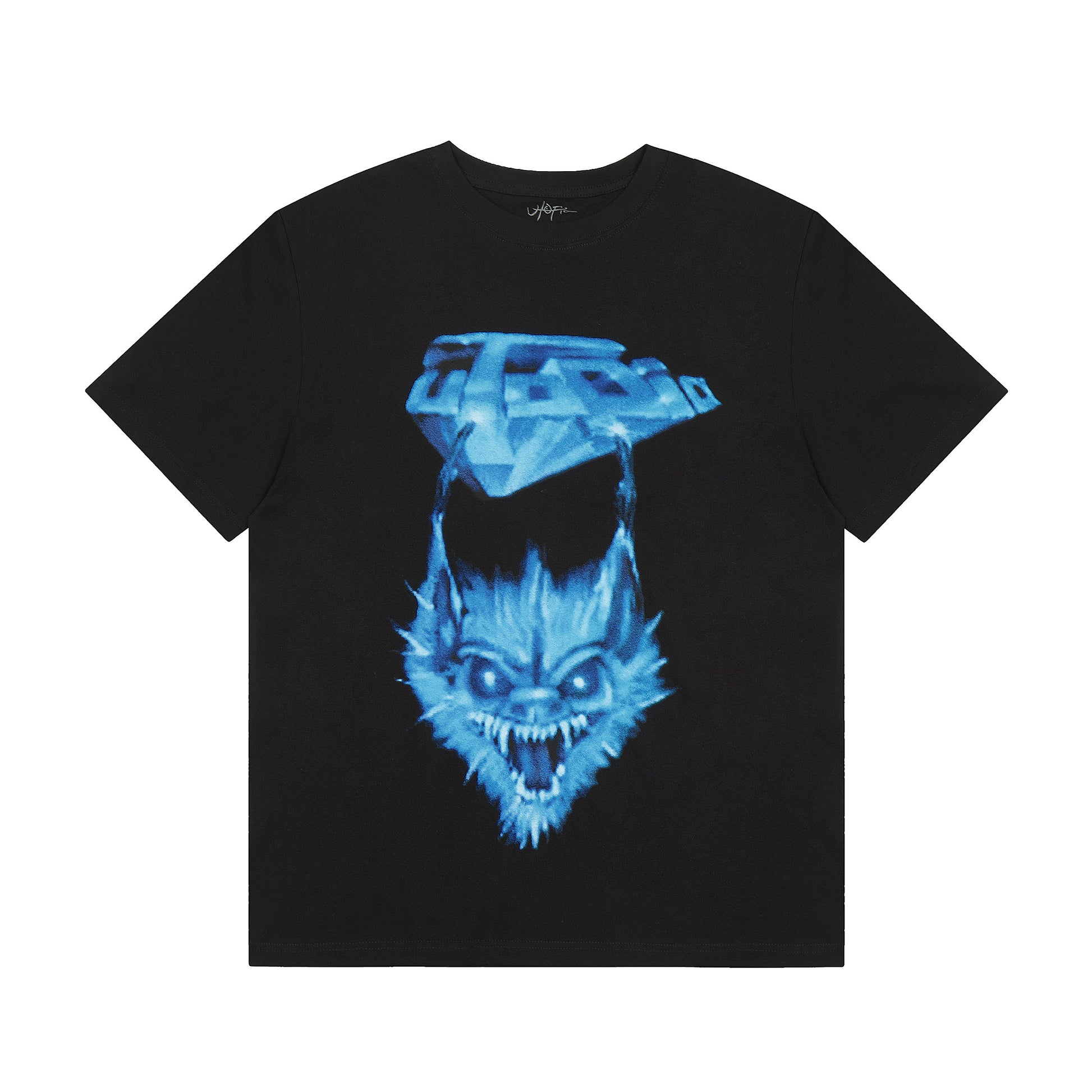 Travis Scott Bat Print T shirt Black