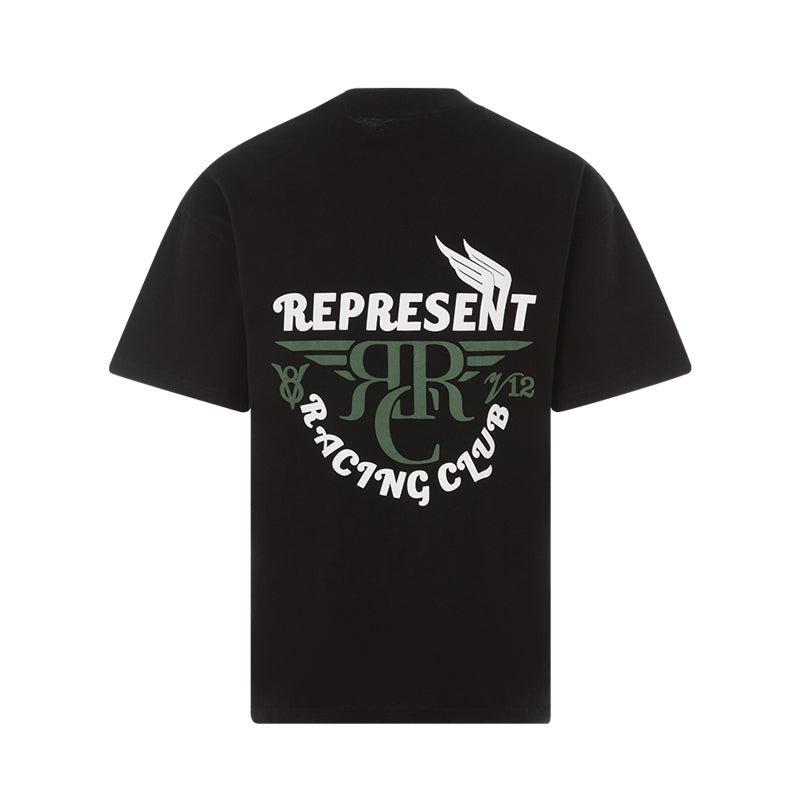 REPRESENT  RACING CLUB BLACK TEE