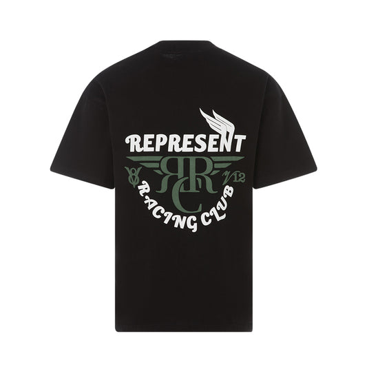 REPRESENT  RACING CLUB BLACK TEE