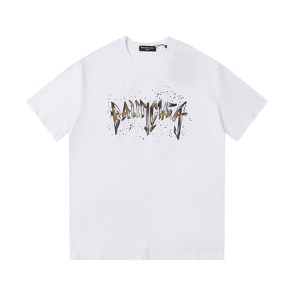 Balenciga logo tee xc2533 white