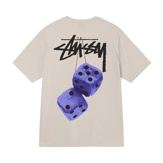 STUSSY FUZZY DICE TEE