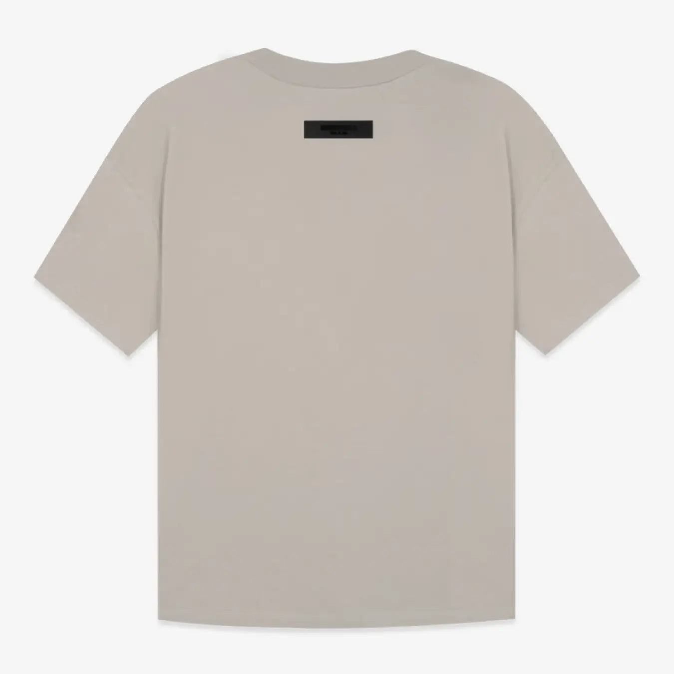 FOG FEAR OF GOD 22 ESSENTIALS double line single row flocking loose T-shirt smoke gray