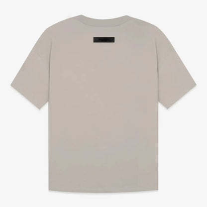 FOG FEAR OF GOD 22 ESSENTIALS double line single row flocking loose T-shirt smoke gray