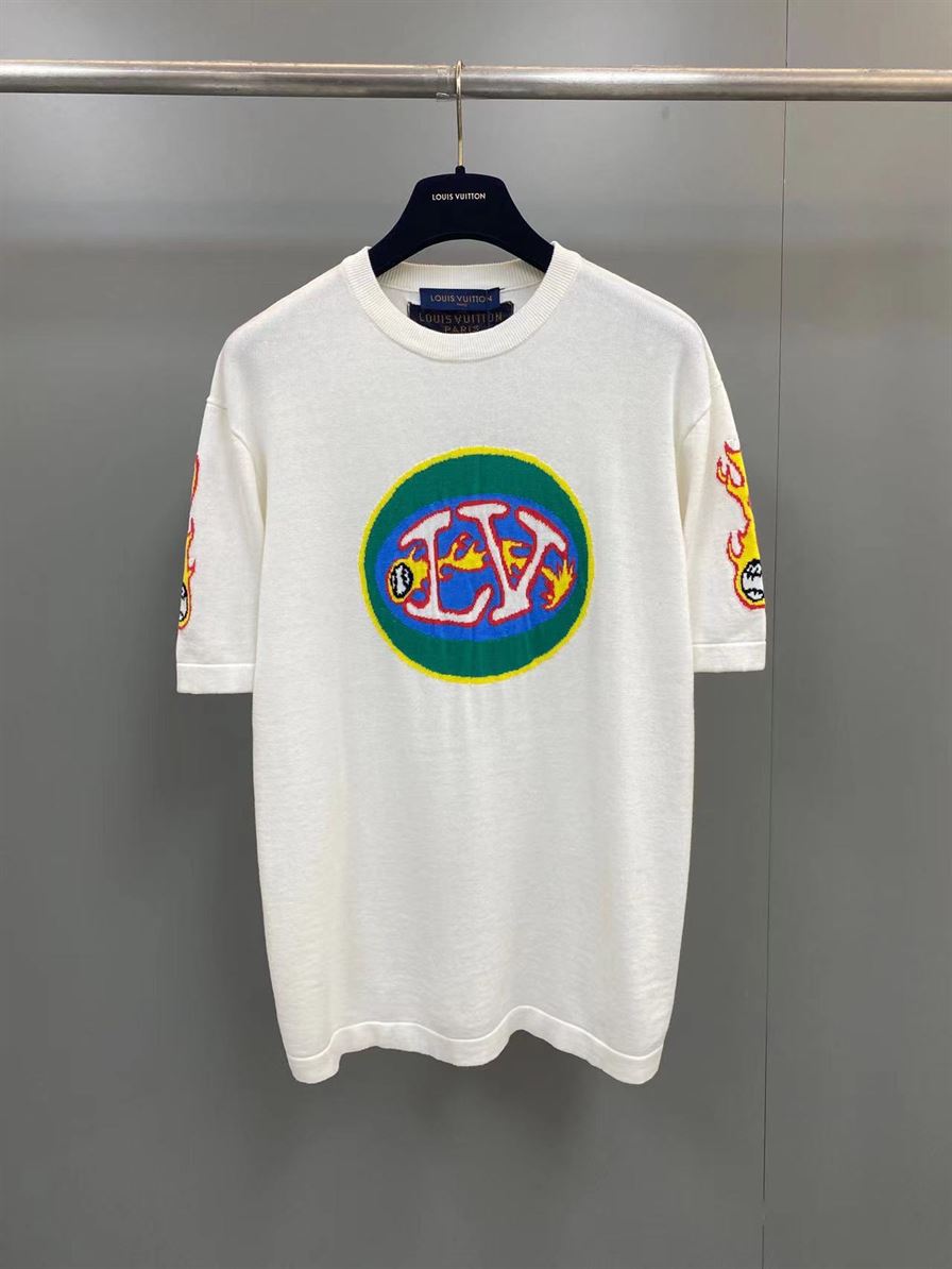 LOUIS VUITTON GRAPHIC SHORT-SLEEVED CREWNECK – LVTS061
