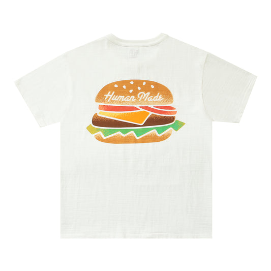 Human Made Hamburger Logo Tee White