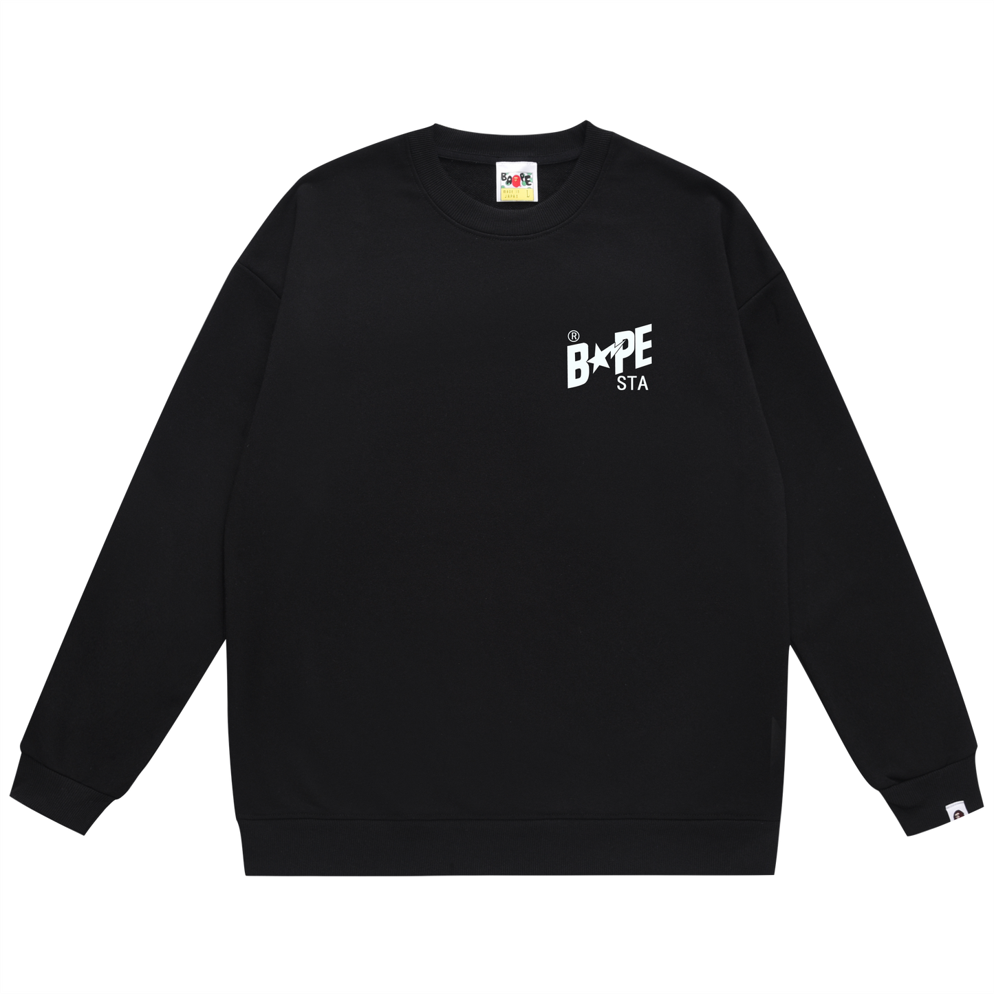 A Bathing Ape Shoes Print Hoodie Black
