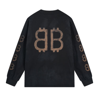 Balenciga logo tee BL225006 black