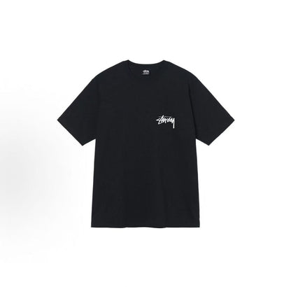 Stussy SS22 Dice Collection Fuzzy Dice Tee - Patterned Printed Round-neck Pullover Short-Sleeved T-shirt (Same Style for Both Men and Women)