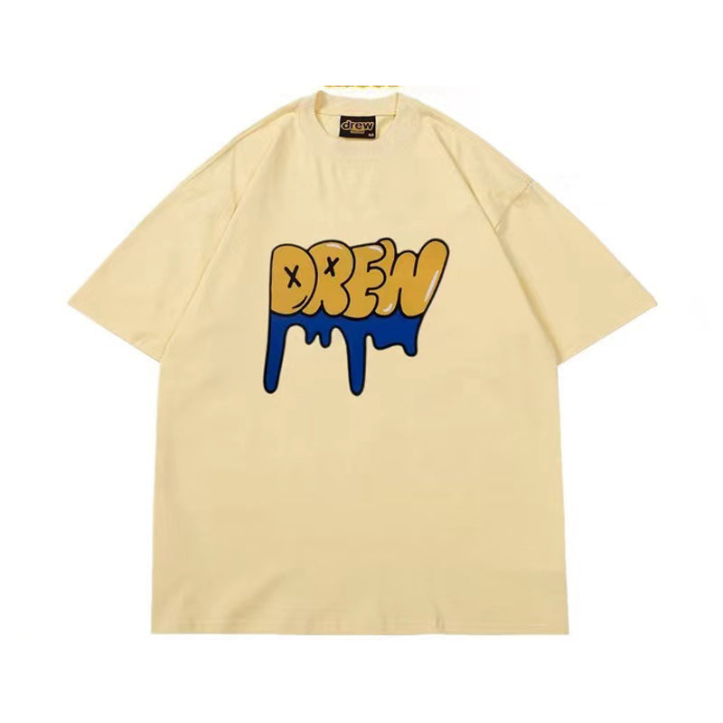 DREW HOUSE FUNKY PRINTED TEE APRICOT