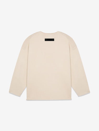 FOG FEAR OF GOD ESSENTIALS 22 1977 flocked crew neck sweater