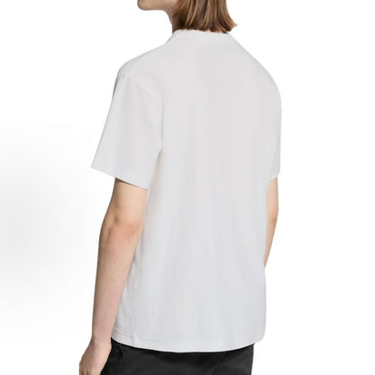 LOUIS VUITTON SS26 Men's SKI Skiing Collection Velvet Plaid Short-Sleeved Round-Neck Drop-Shoulder T-Shirt Men's Style