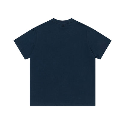 AMI Classic Logo Tee Navy