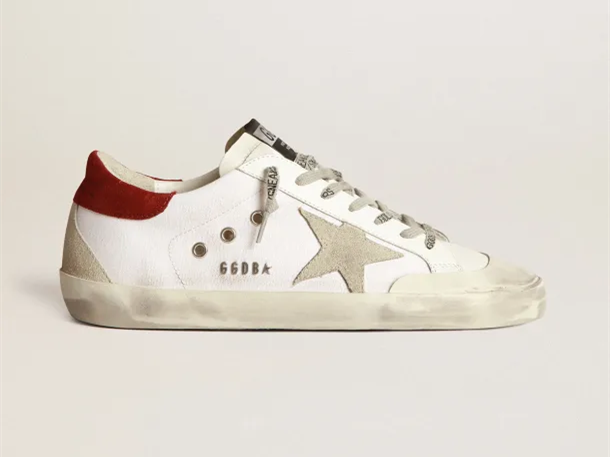 أحذية سنيكرز سوبر ستار من GOLDEN GOOSE مع غطاء مطاطي للمقدمة